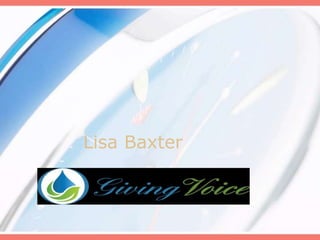Lisa Baxter
to Values
 