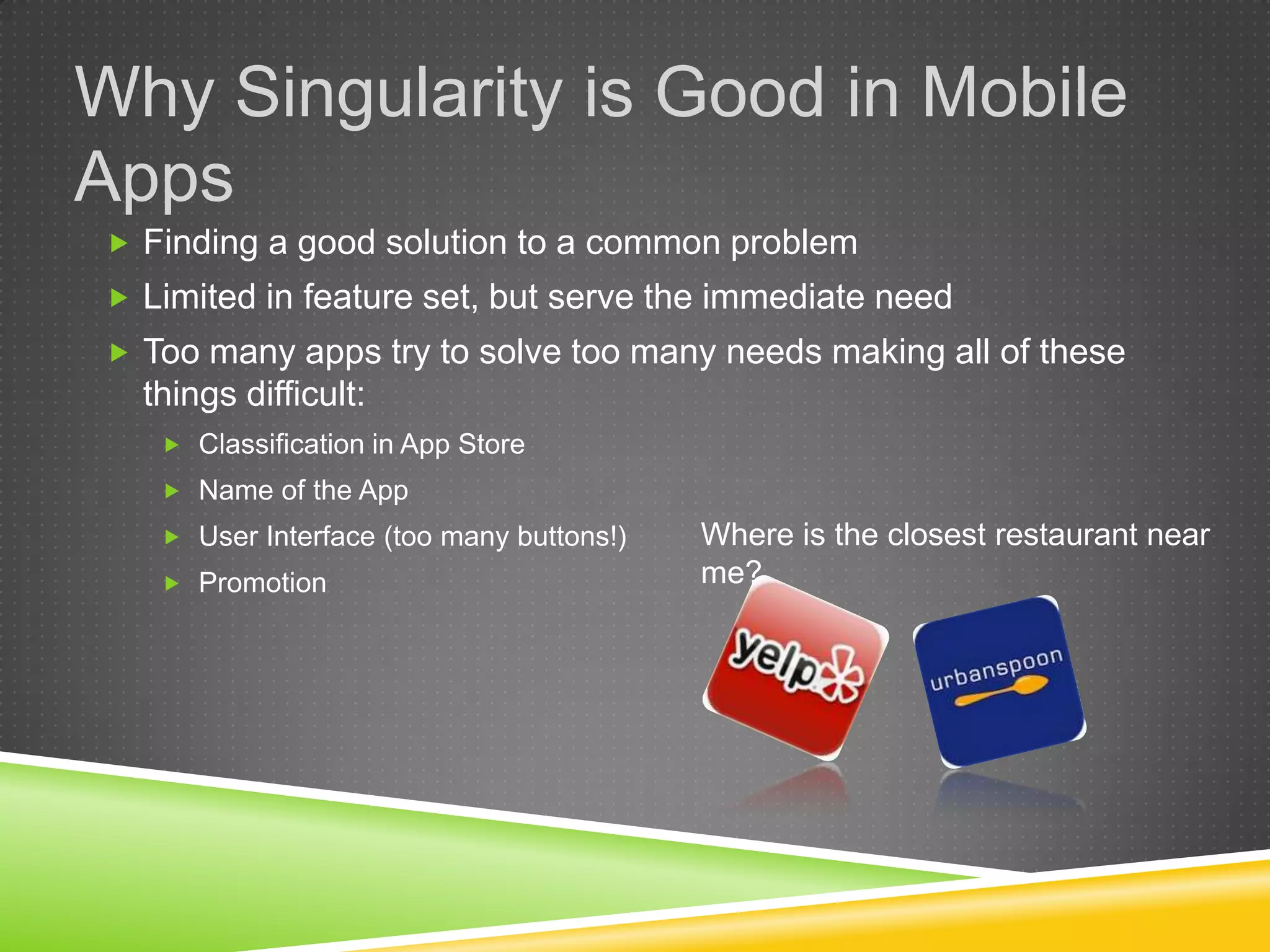 Currently there are: 