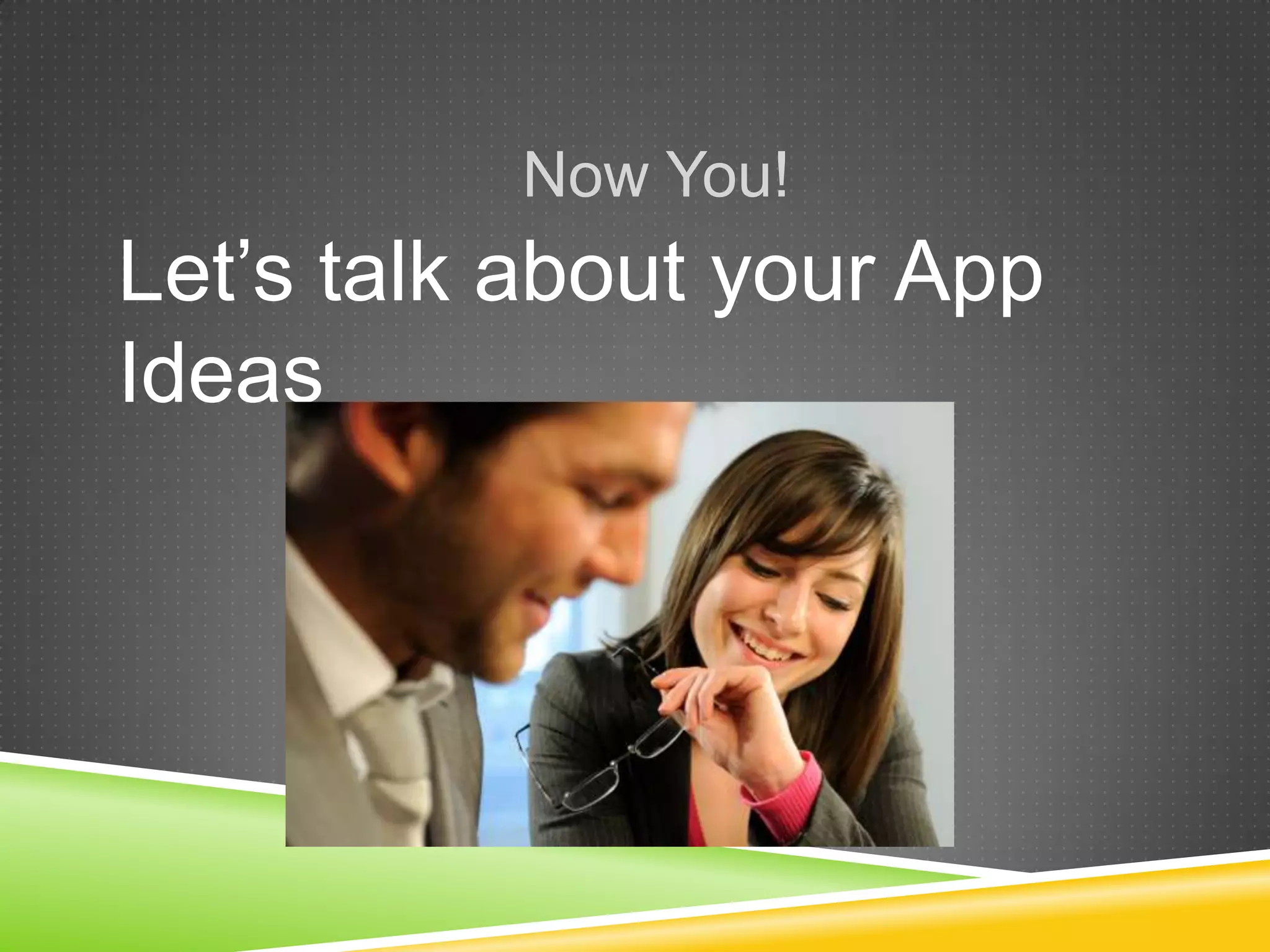 Why Singularity is Good in Mobile AppsFinding a good solution to a common problemLimited in feature set, but serve the immediate needToo many apps try to solve too many needs making all of these things difficult:Classification in App StoreName of the AppUser Interface (too many buttons!)PromotionWhere is the closest restaurant near me?