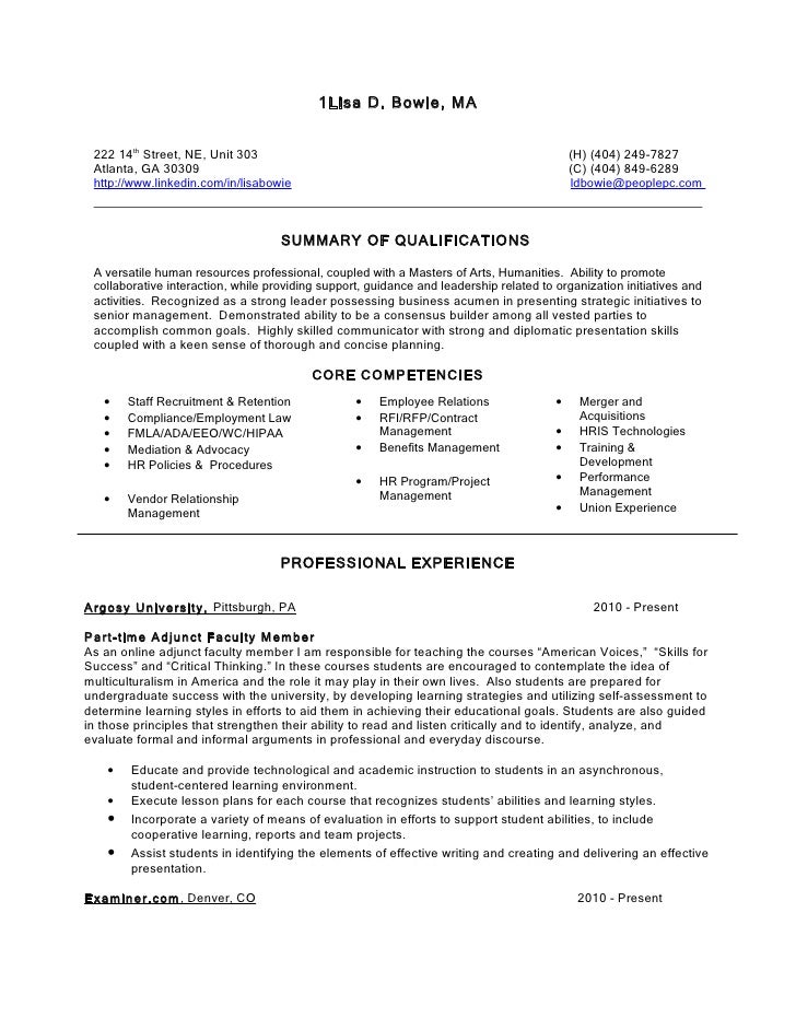 Benefit analyst resume