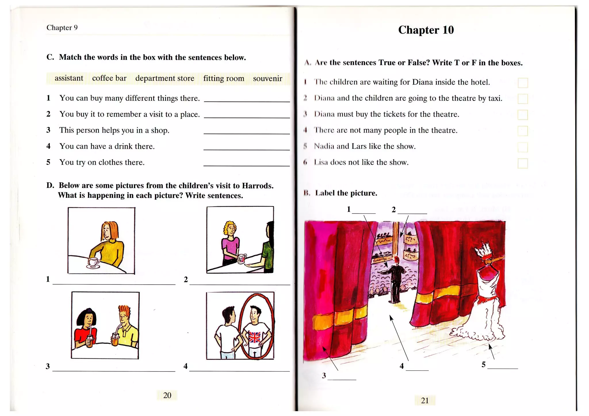 Lisa goes to_london_activity