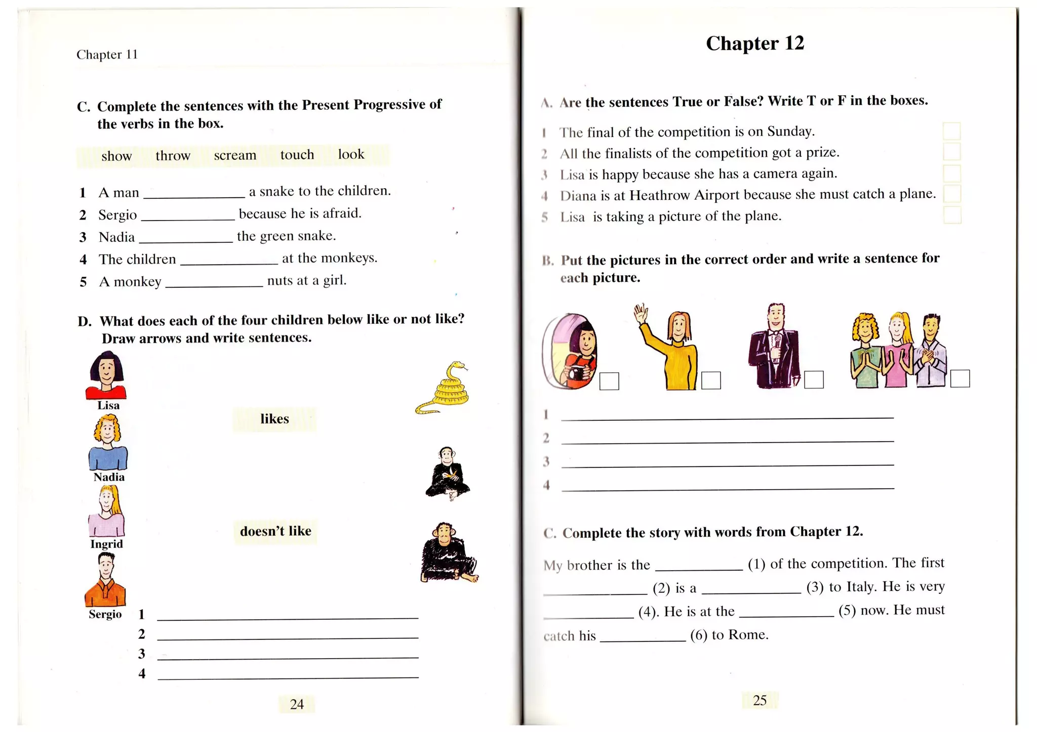 Lisa goes to_london_activity