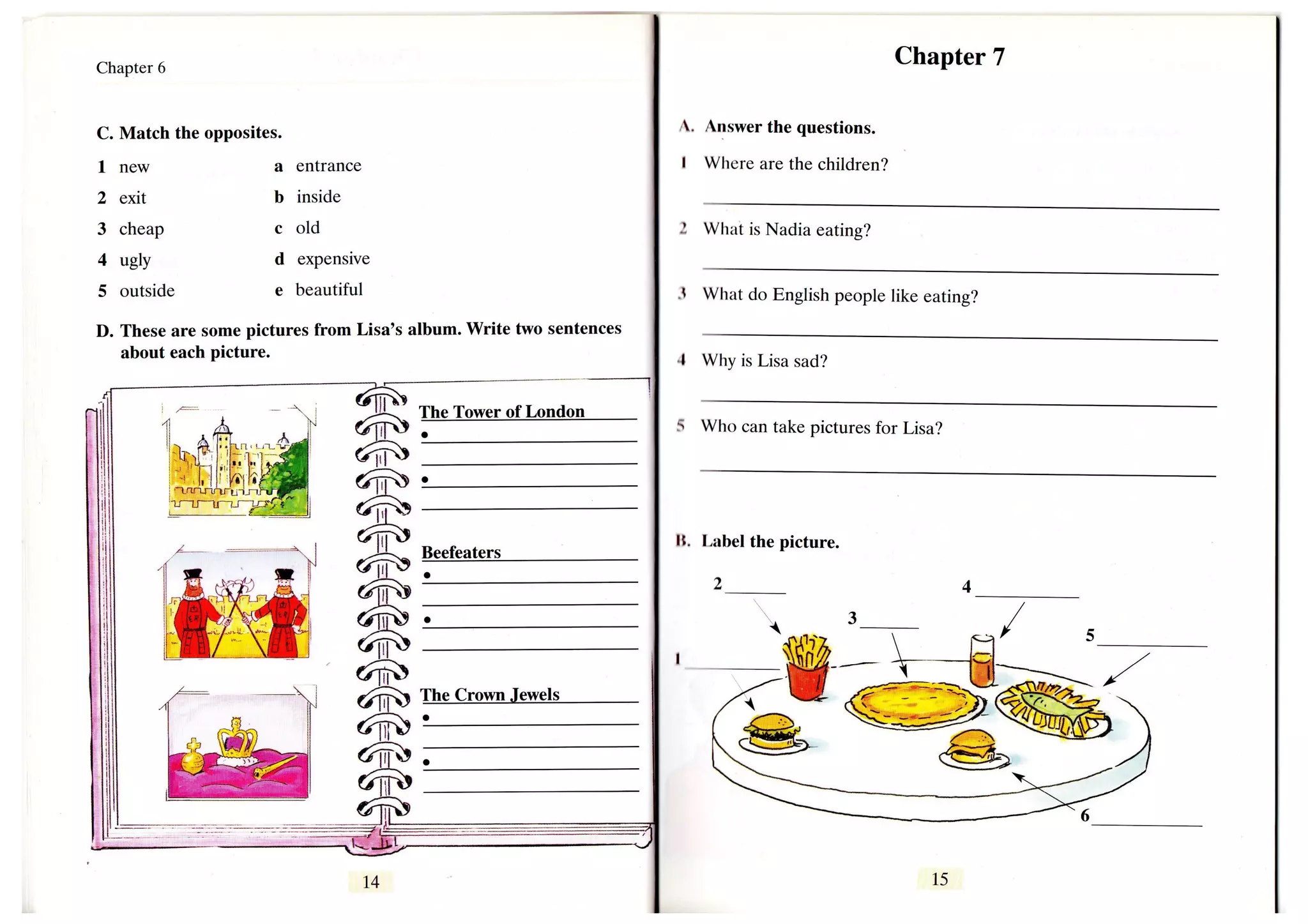 Lisa goes to_london_activity