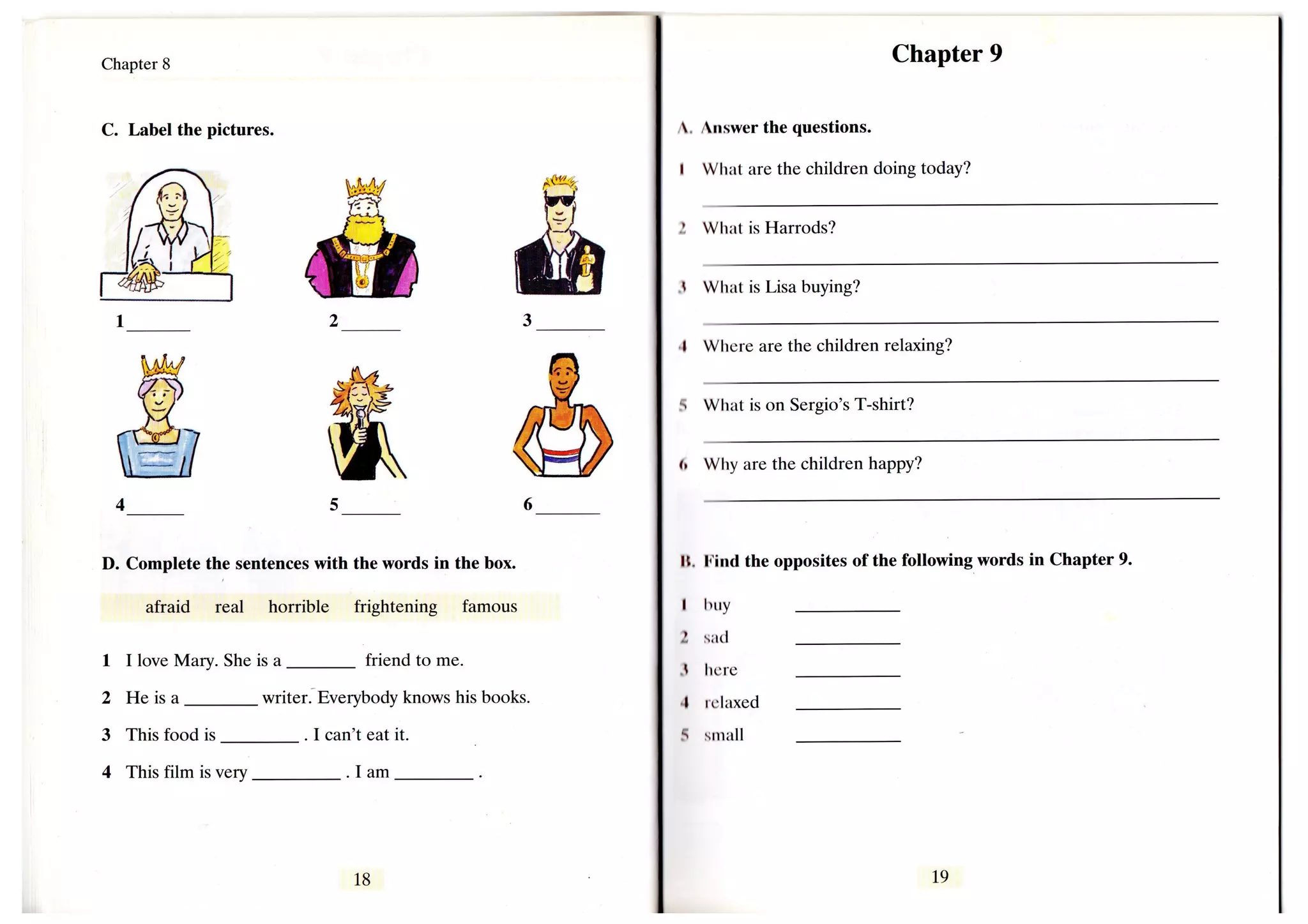 Lisa goes to_london_activity