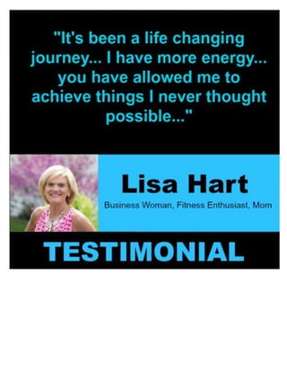Lisa hart testimonial linked in