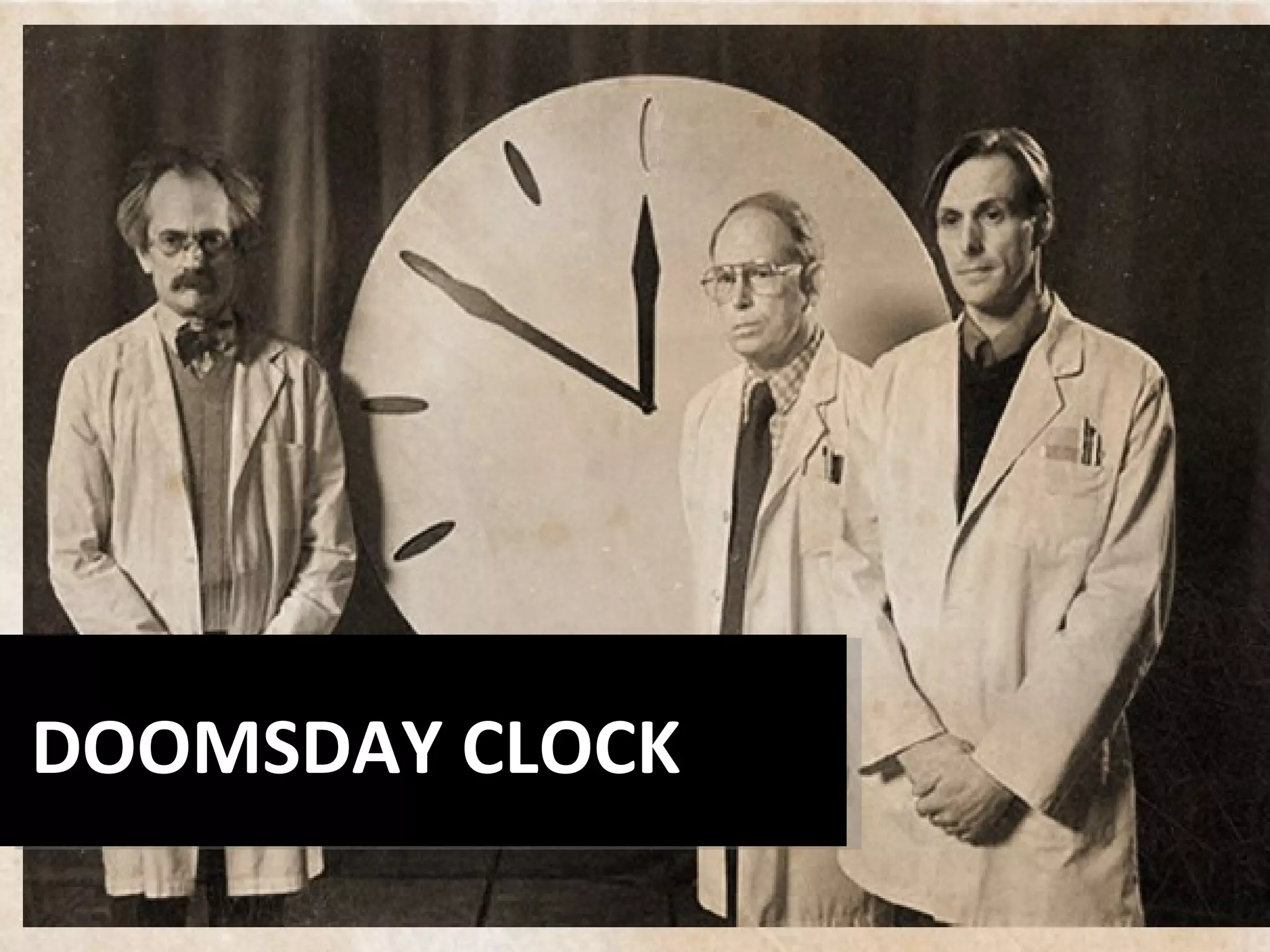 STRESS ANXIETY DEPRESSION DOOMSDAY CLOCK 