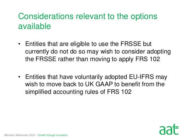 Stock options ifrs vs gaap