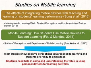 Why is mobile learning important in education? | PPTX