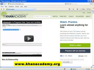 © Universitat Oberta de Catalunya




                                    www.khanacademy.org
                                        Lisboa, 19 de Dezembro de 2011
 