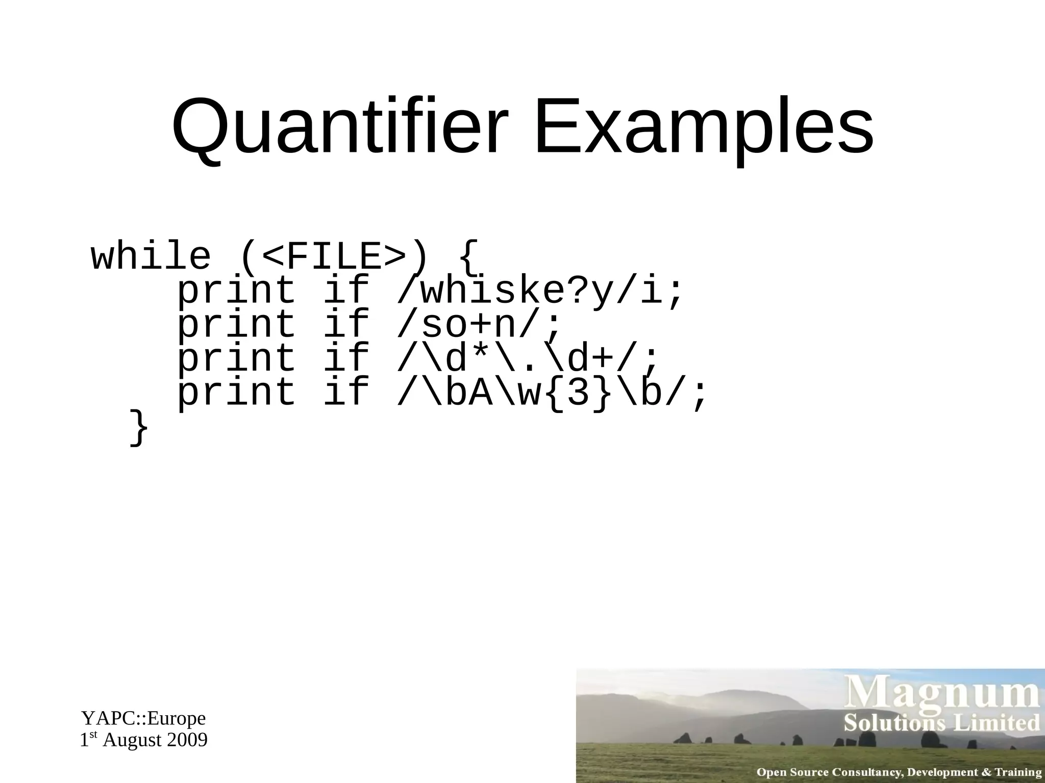 print q(He said "That's too expensive"); 