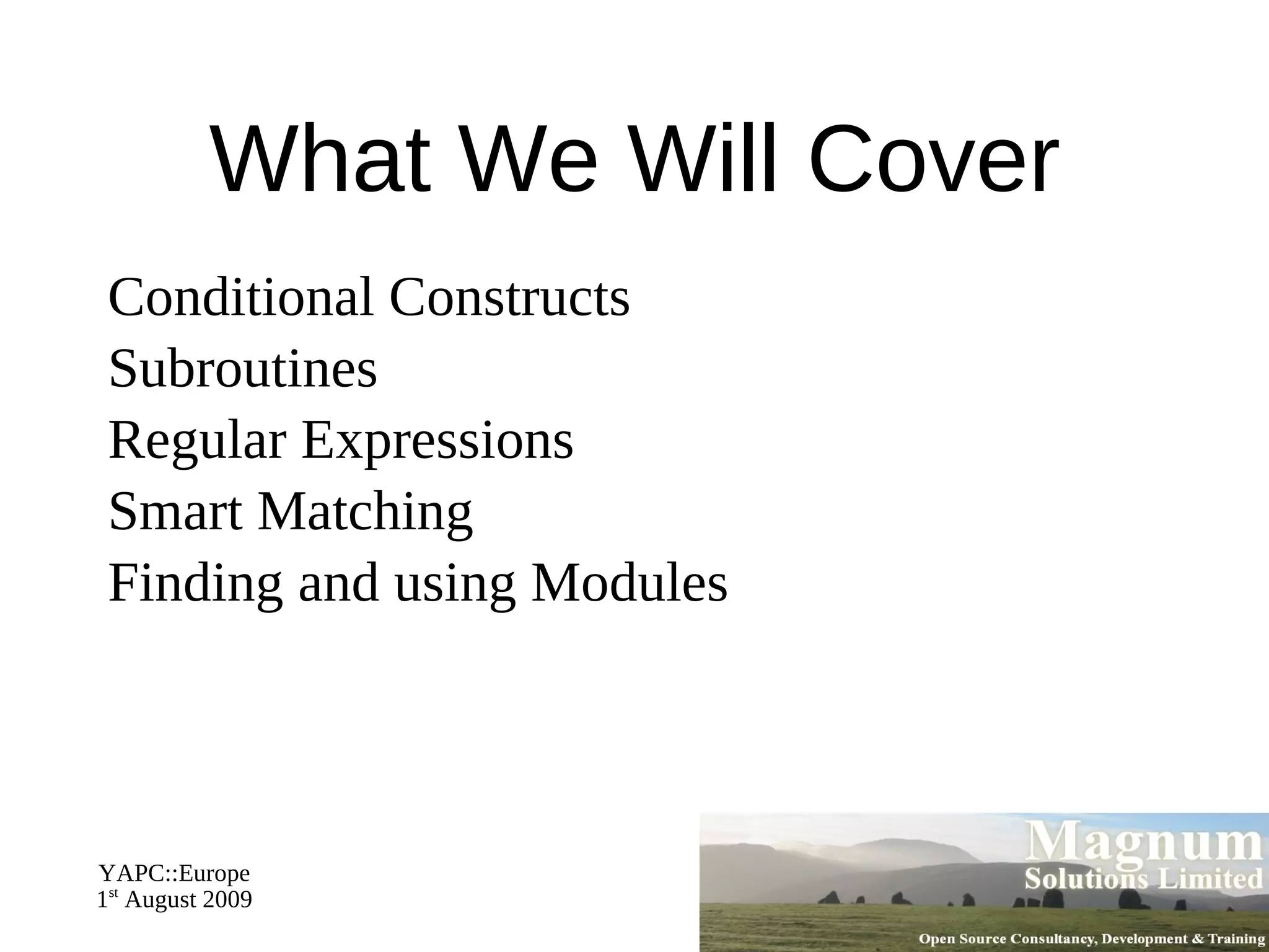 Creating and running a Perl program 