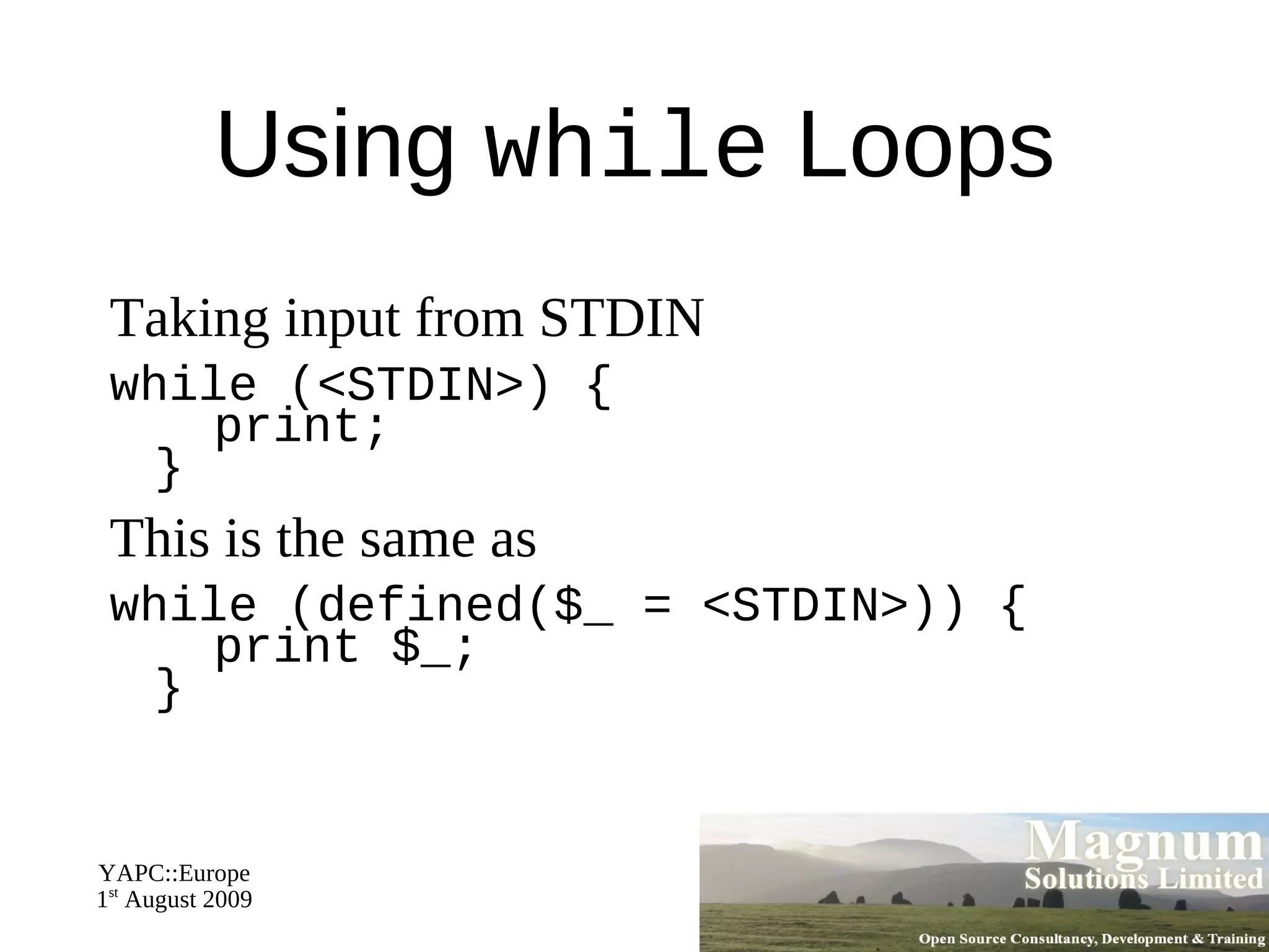 scoping Using the  strict  pragma 