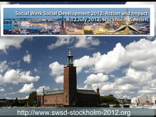 http://www.swsd-stockholm-2012.org  