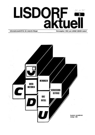 Lisdorf aktuell nr. 2   herbst 1975 (25.10.1975)