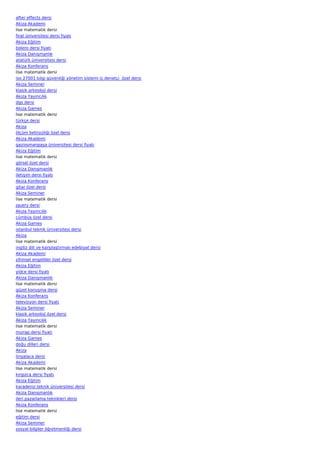 Lise matematik-dersi