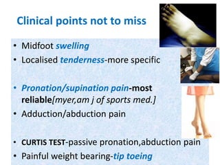 Misstinderness Lisfranc injuries -surgical management , dr mohamed ashraf ,HOD ...