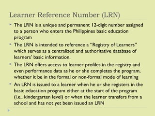 Learner Information System | PPT