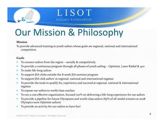 Lisot 2009 Parents Meeting March 1, 2009