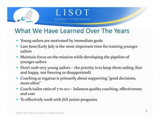 Lisot 2009 Parents Meeting March 1, 2009