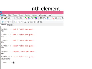 nth element
 