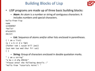 Lisp Example Many Parentheses Lisp | PPTX