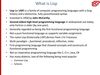 Lisp | PPT