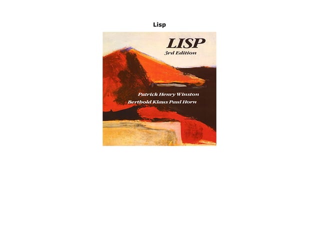 Lisp | PPT