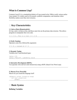 artificial-intelligence-lisp-artificial-intelligence-lisp-common-use-docx