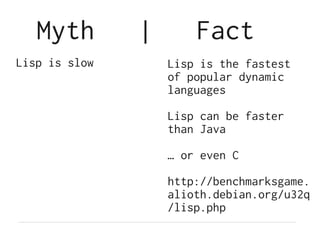 Lisp for Python Programmers | PPT