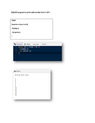 Lisp and prolog in artificial intelligence