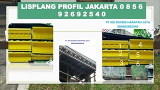 LISPLANG PROFIL JAKARTA 0 8 5 6
9 2 6 9 2 5 4 0
 