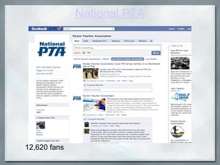 National PTA 12,620 fans 