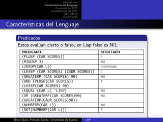 Lisp tutorial en latex | PDF