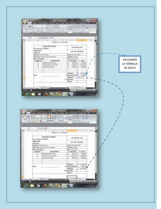 APLICAMOS
LA FÓRMULA
DE RESTA