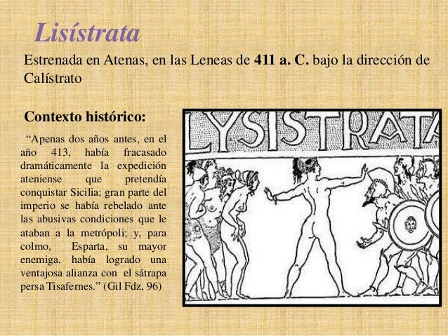 Resultado de imagen de lisistrata