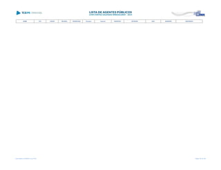 NOME CPF CARGO DECISÃO TRANSITADO Processo Assunto EXERCÍCIO ENTIDADE CNPJ MUNICÍPIO DESCRIÇÃO
Lista emitida em 04/06/2014, às 16:09 Página 180 de 180
 