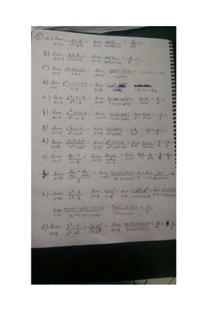 Lista 2  limites. brenner alexandre