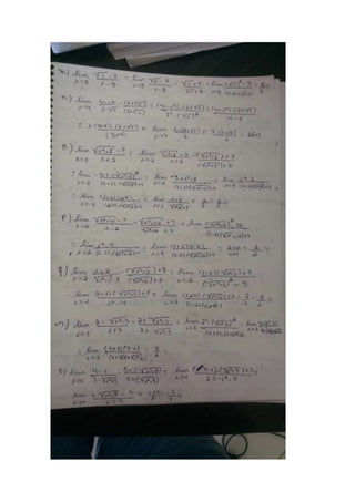 Lista 2  limites. brenner alexandre