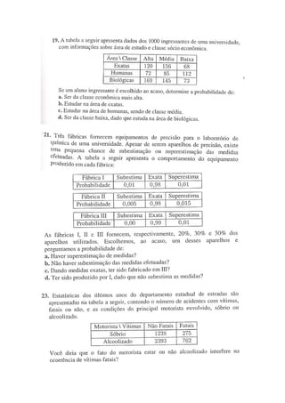 Lista 3   probabilidade