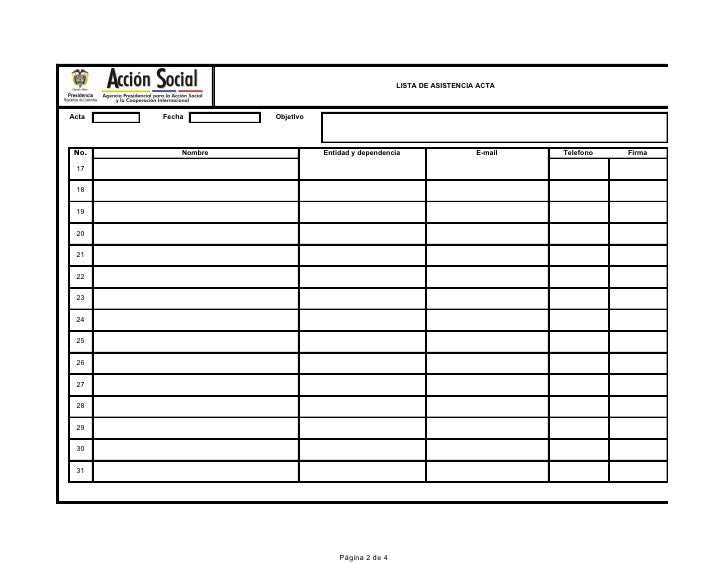 lista de asistencia under fontanacountryinn com formato lista de asistencia excel
