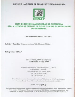 Consejo Nacional de Áreas Protegidas
 