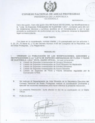 Consejo Nacional de Áreas Protegidas
 
