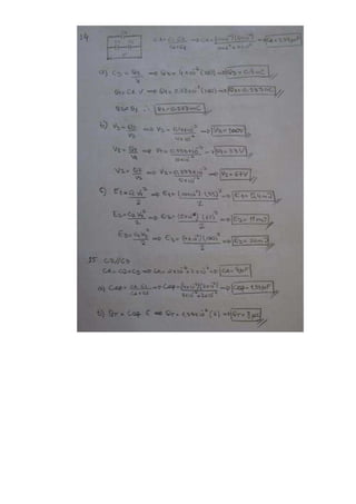 Lista de exercicios eletricidade capacitores e resistores 