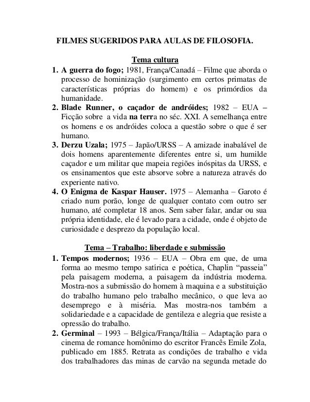 flista de filmes
