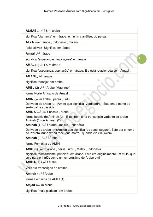 Nomes Arabes com significado em Portugues Artesanato Em Mdf Para Cozinha ~ Nomes Arabes com significado em Portugues