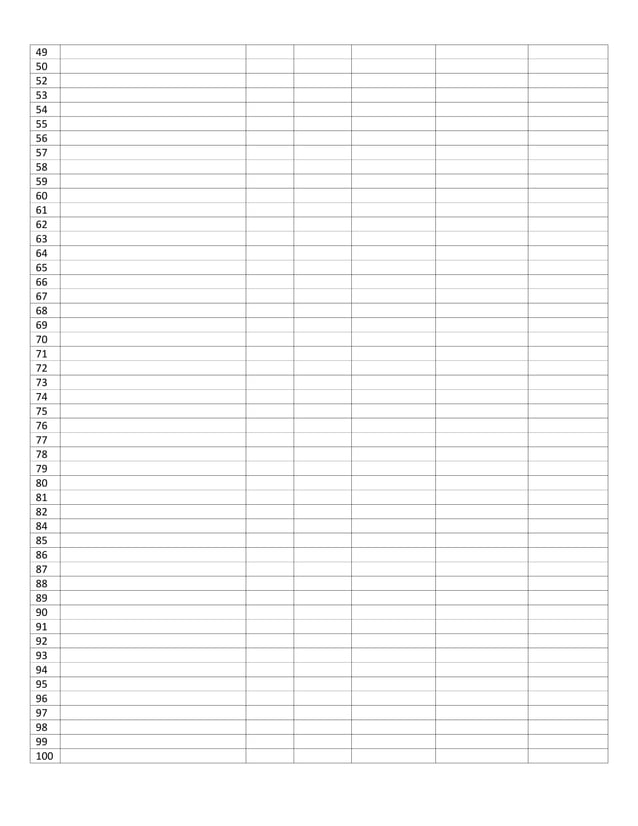 Lista de Nomes Modelo 1 | PDF