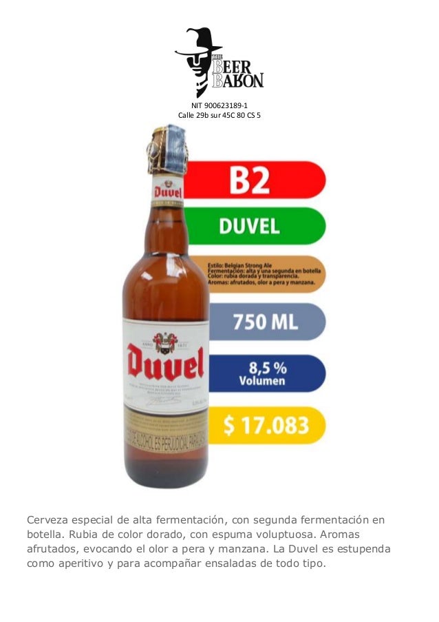 CERVEZA IMPORTADA