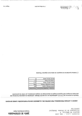 Listado inmersión lingüística