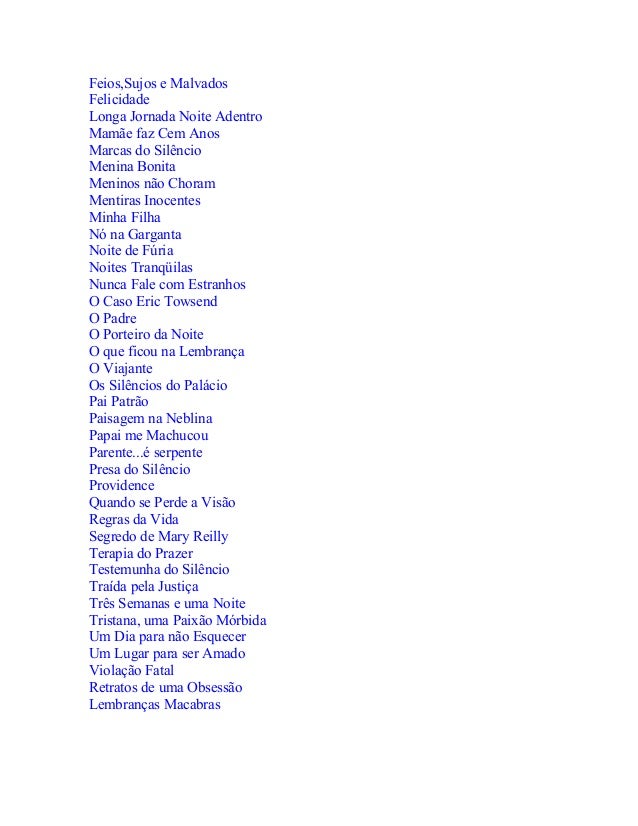 lista filmes serviço social flista de filmes