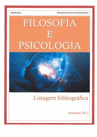 Listagem recursos filosofia psicologia set2017